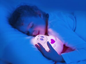 Pabobo glowing companion barbapapa with base charger - Beaba