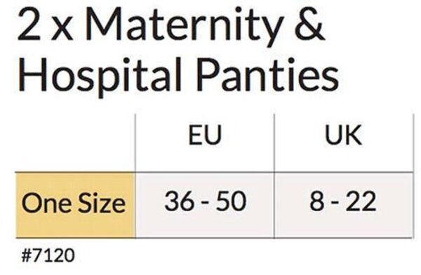 Carriwell Maternity & Hospital Panties 2pck - Carriwell