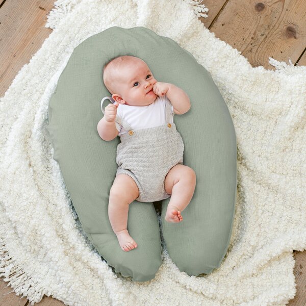 Doomoo Comfy Big nursing pillow, Tetra Green - Doomoo