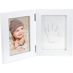 Dooky Happy Hands Double Frame Small 26x17cm White - Dooky
