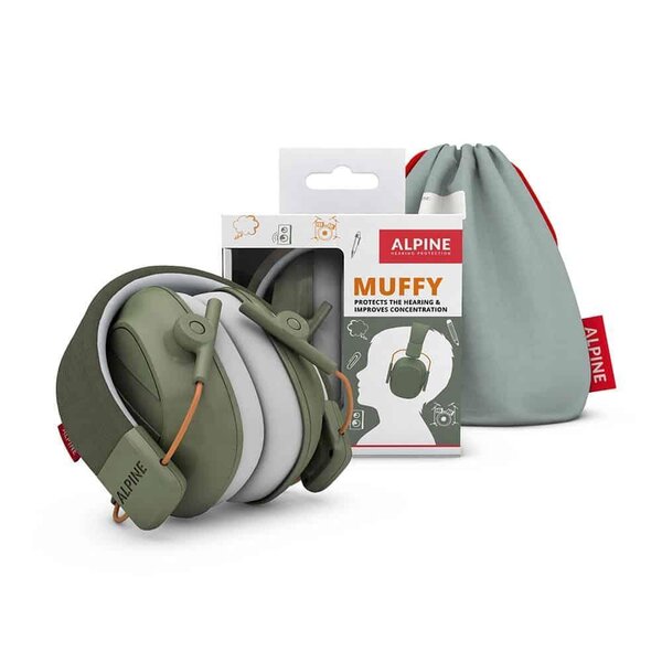 Alpine Muffy  earmuff for Children Green - Alpine Muffy 
