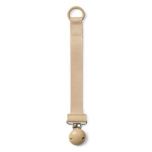 Elodie Details Pacifier Clip Wood - Pure Khaki - Elodie Details