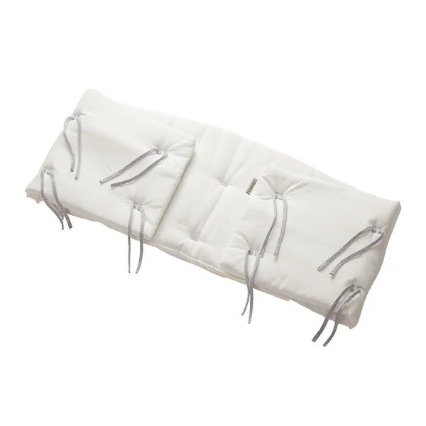 Leander bumper for Classic baby cot, Snow - Leander