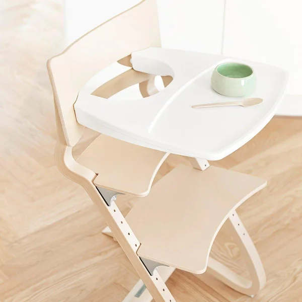 Leander tray for Classic high chair, White - Leander
