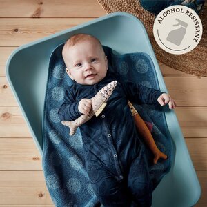 Leander topper for changing mat, Dusty Blue - BabyOno