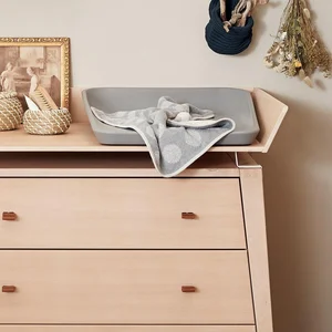 Leander полотенце с капюшоном 80x80cm, Cool grey  - Elodie Details