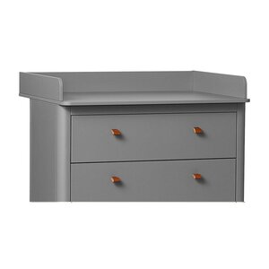 Leander changing unit for Classic dresser, Grey - Leander