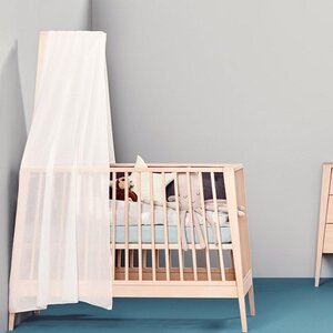 Leander canopystick for Linea and Luna baby cot, Beech - Leander