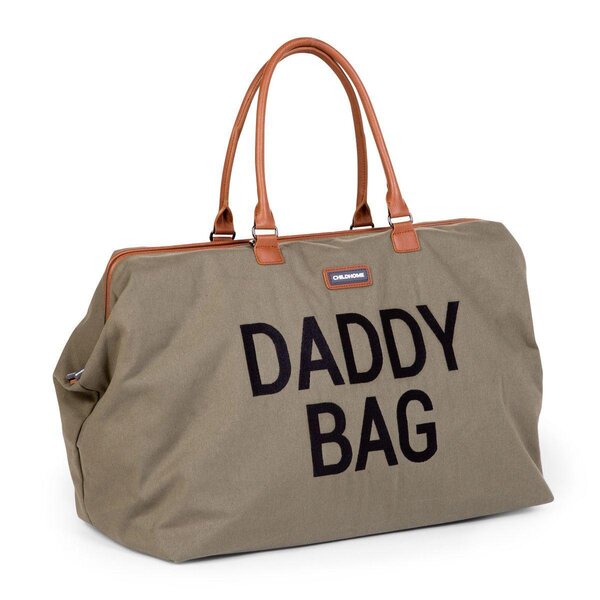 Childhome tervikute kott Daddy bag canvas Khaki - Childhome
