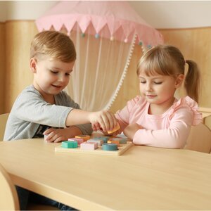 PolarB Shape Block Puzzle - Wild Animals - PolarB