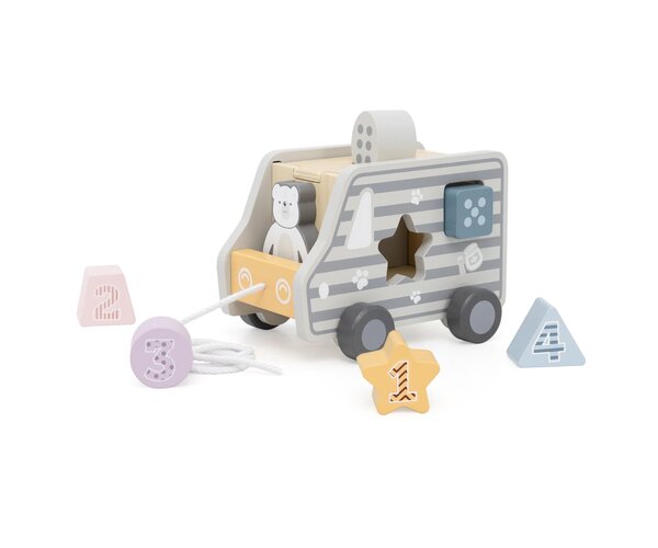 PolarB Pull-Along Shape Sorting Truck - PolarB