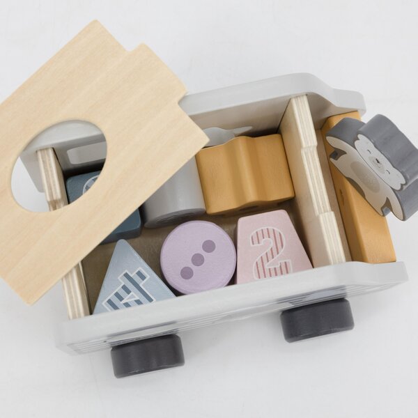 PolarB Pull-Along Shape Sorting Truck - PolarB