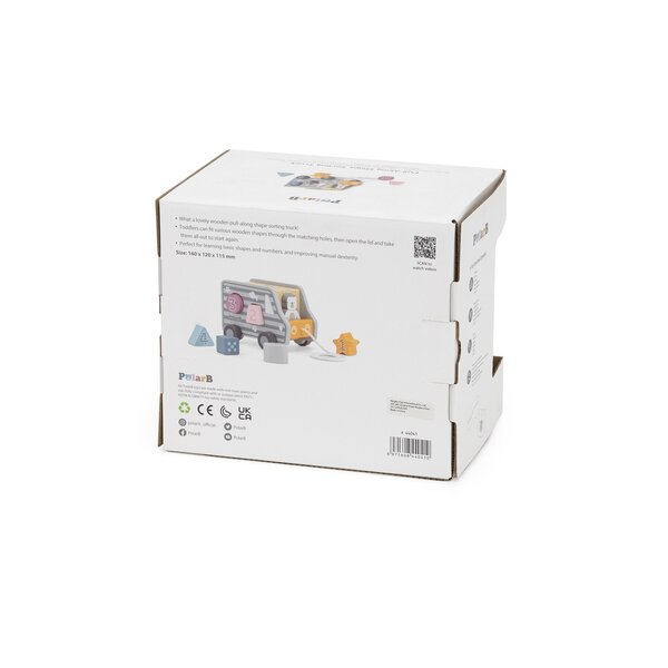 PolarB Pull-Along Shape Sorting Truck - PolarB