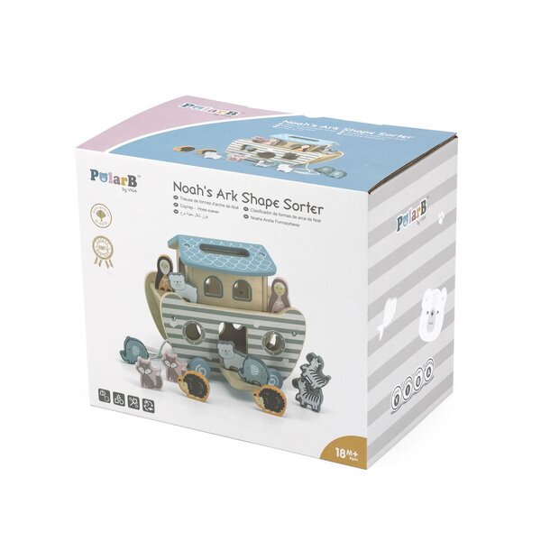PolarB Noahs Ark Shape Sorter - PolarB