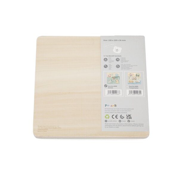 PolarB Flat Puzzle -Animals Multicolor - PolarB