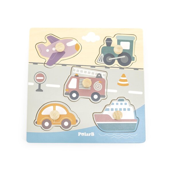 PolarB Flat Puzzle -Transportation - PolarB