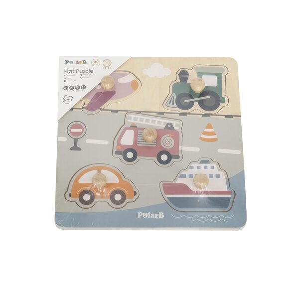 PolarB Flat Puzzle -Transportation - PolarB