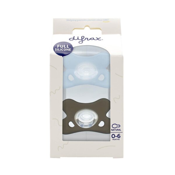 Difrax соска Soother Natural Silicone 0-6 M - Difrax