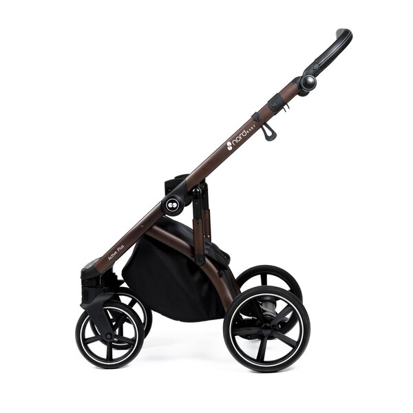 Nordbaby Active Plus kомплект коляски Sea Green, Bronze Black  - Nordbaby