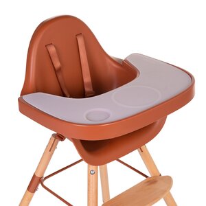 Childhome Evolu barošanas krēsla paplāte, Natural Rust - Childhome