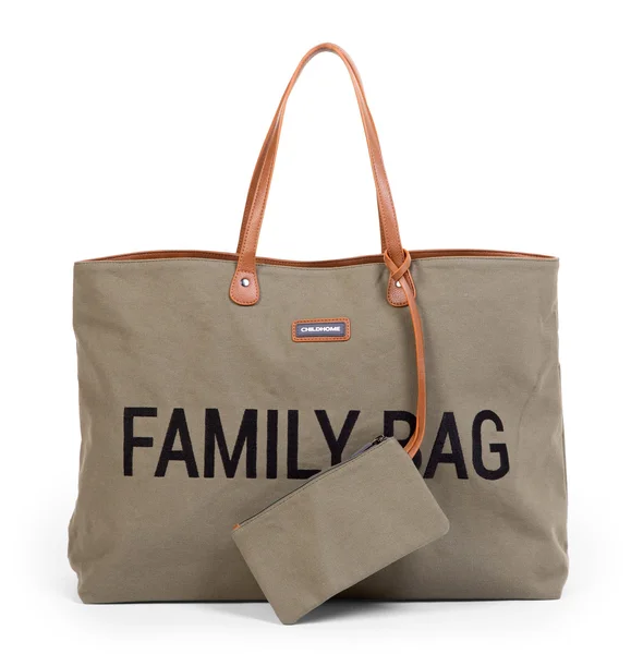 Childhome Family bag canvas Kaki - Childhome