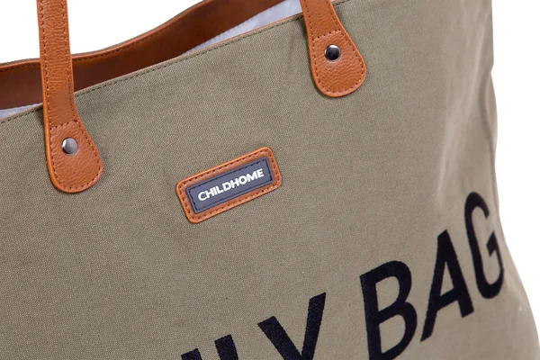 Childhome Family bag canvas Kaki - Childhome
