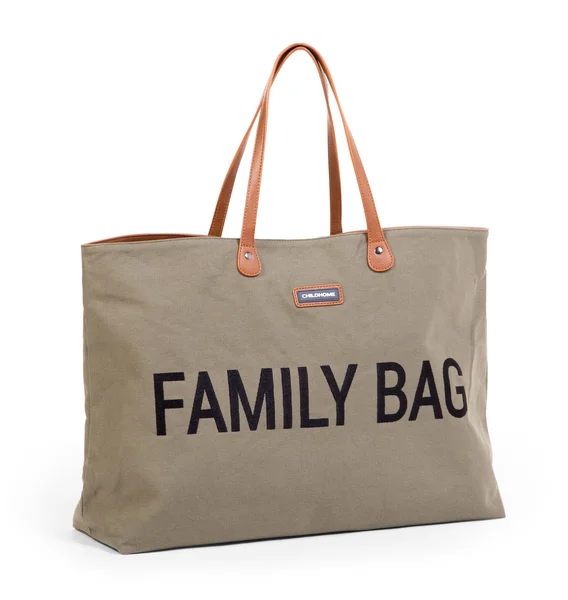Childhome Family bag canvas Kaki - Childhome