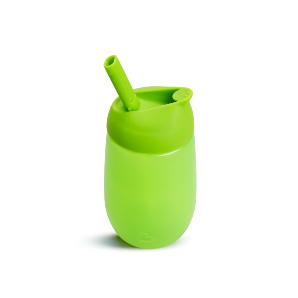 Munchkin pudelīte ar salmiņu Simple Clean 296ml Green - Munchkin
