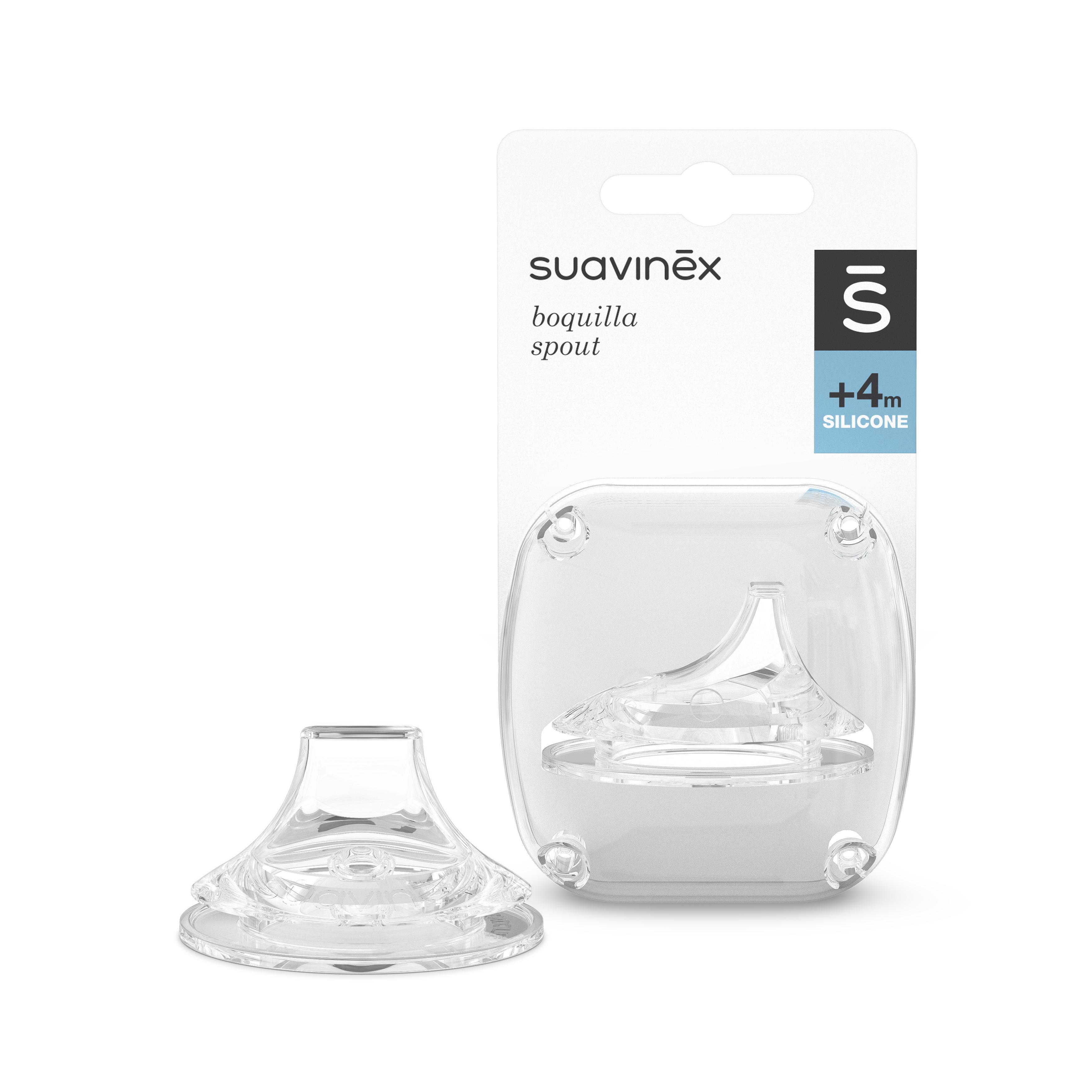 Suavinex silikoninis buteliuko čiulptukas - Suavinex
