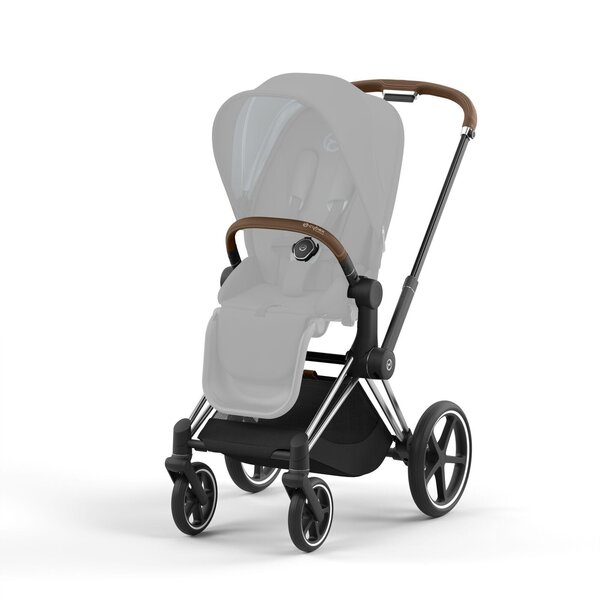 Cybex Priam V4 stroller set Off White, Frame Chrome Brown - Cybex
