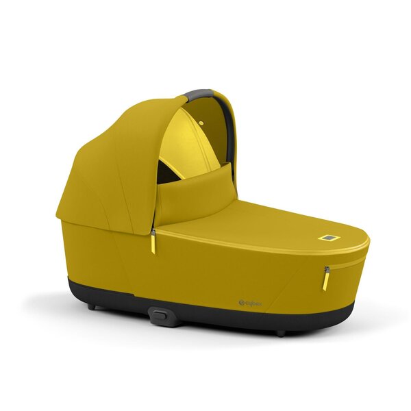 Cybex Priam V4 kомплект коляски Mustard Yellow, Chrome black - Cybex