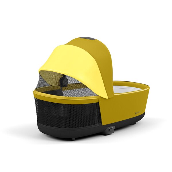 Cybex Priam V4 kомплект коляски Mustard Yellow, Chrome black - Cybex