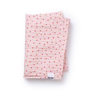 Elodie Details Crinkled Blanket 120x120cm, Sweethearts  - Elodie Details