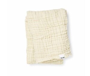 Elodie Details Crinkled Blanket 120x120cm, Vanilla White - Elodie Details