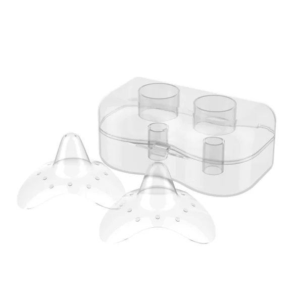 BabyOno Silicone nipple shields 2pcs - BabyOno
