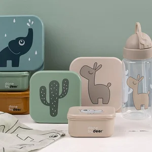 Done by Deer бутылочка с соломинкой 350ml, Deer Friends - Done by Deer