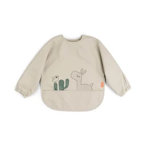 Done by Deer Sleeved pocket bib Deer Friends - Done by Deer