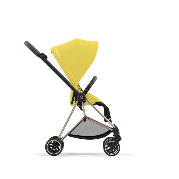 Cybex Mios stroller web set V3 Mustard Yellow+Rose Gold Frame - Cybex