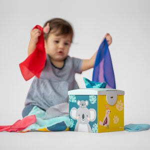 Taf Toys развивающая игрушка Kimmy Koala Wonder Tissue Box - Taf Toys