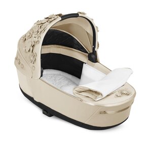 Cybex Priam V4 Lux carry cot Simply Flowers Nude Beige - Cybex
