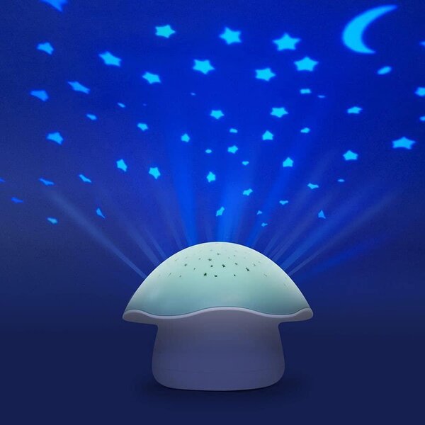 Pabobo naktinė lemputė Mushroom Blue - Pabobo