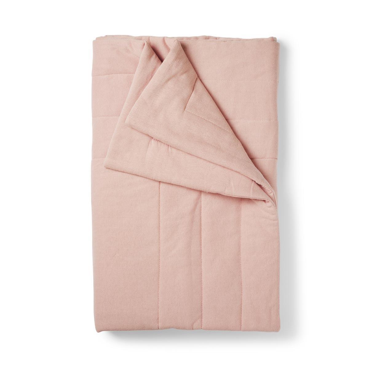 Elodie Details Quilted Blanket 100x100cm, Blushing Pink - Elodie Details