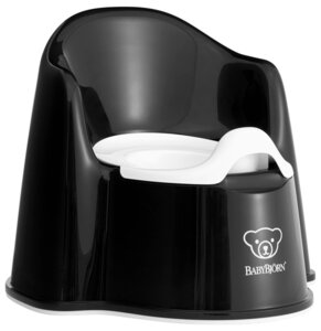 BabyBjörn BB Potty Chair Black/White - Tinynord