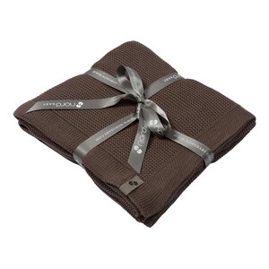 Nordbaby Knitted Bamboo Blanket BAMBI 100x80cm Coco - Nordbaby