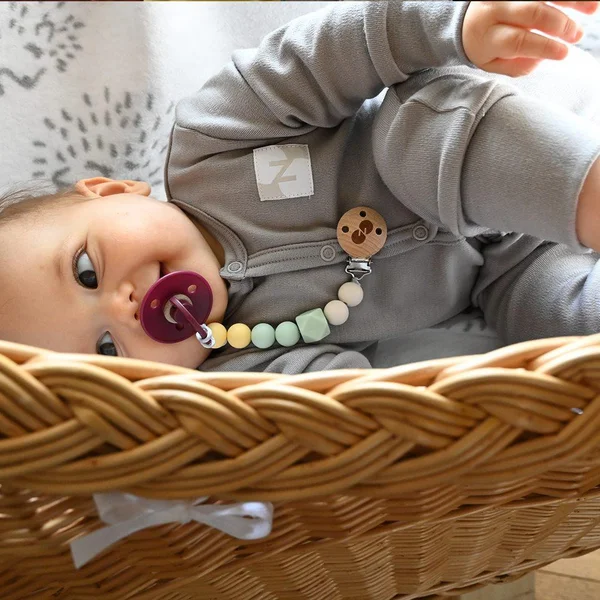 Nordbaby Silicone Pacifier clip, - Nordbaby