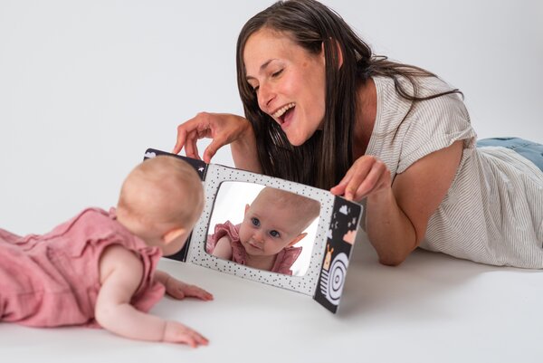 Taf Toys Tummy-time mirror Book - Taf Toys