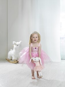 Teddykompaniet soft toy Rabbit Ballerinas Kate, 40cm Pink - Teddykompaniet