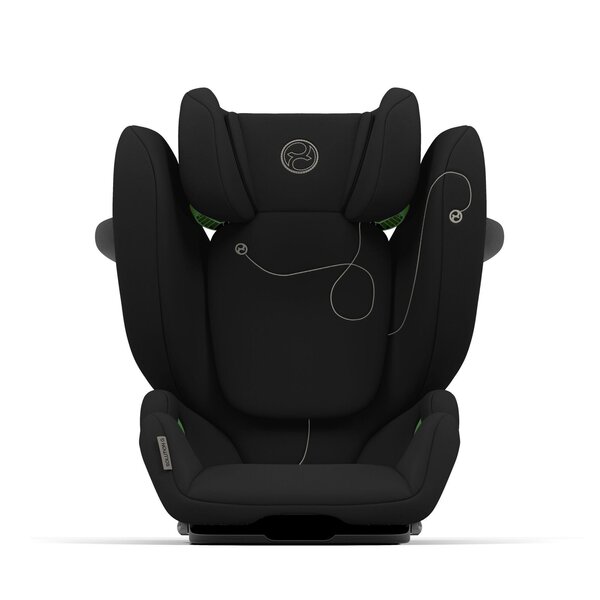 Cybex Solution G i-Fix car seat 100-150cm, Moon Black - Cybex