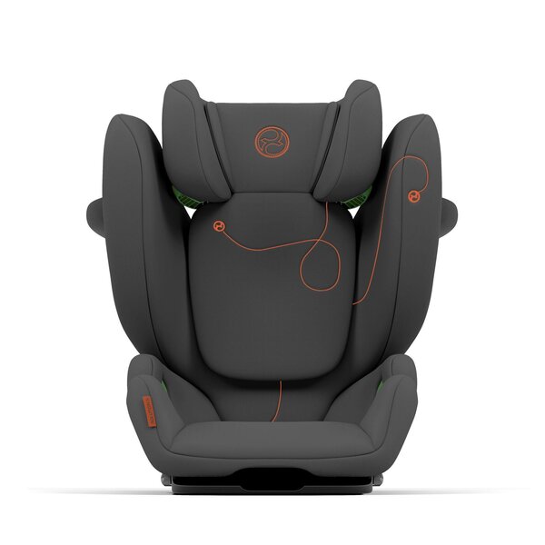 Cybex Solution G i-Fix car seat 100-150cm, Lava Grey - Cybex