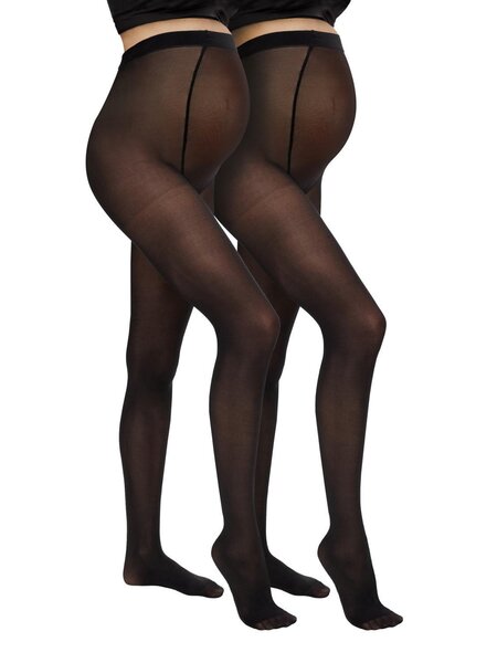 Mamalicious Mlsabine pantyhose 2-p - Mamalicious